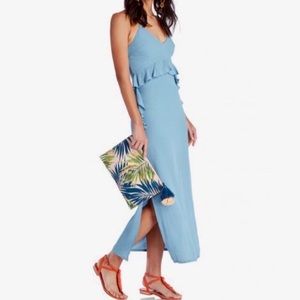 Elliatt Steel Blue Rapture Maxi Dress - Medium